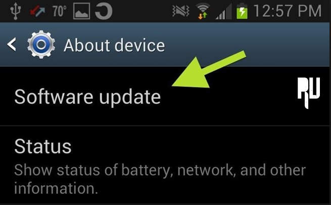 Software Update Android