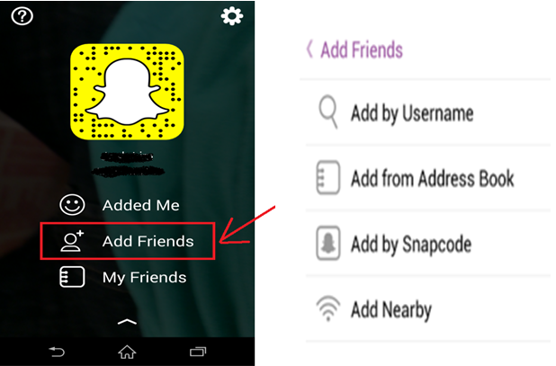 Snapchat Add Friends