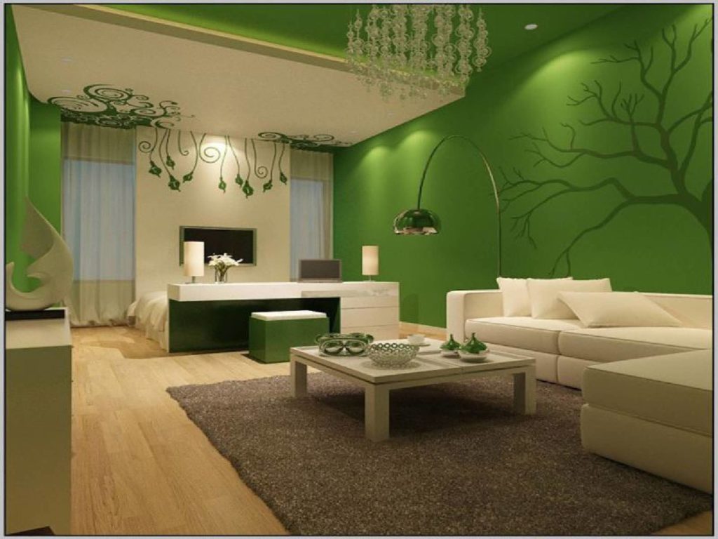 Natural Green Color Interior