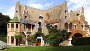 The outside of Casina delle Civette