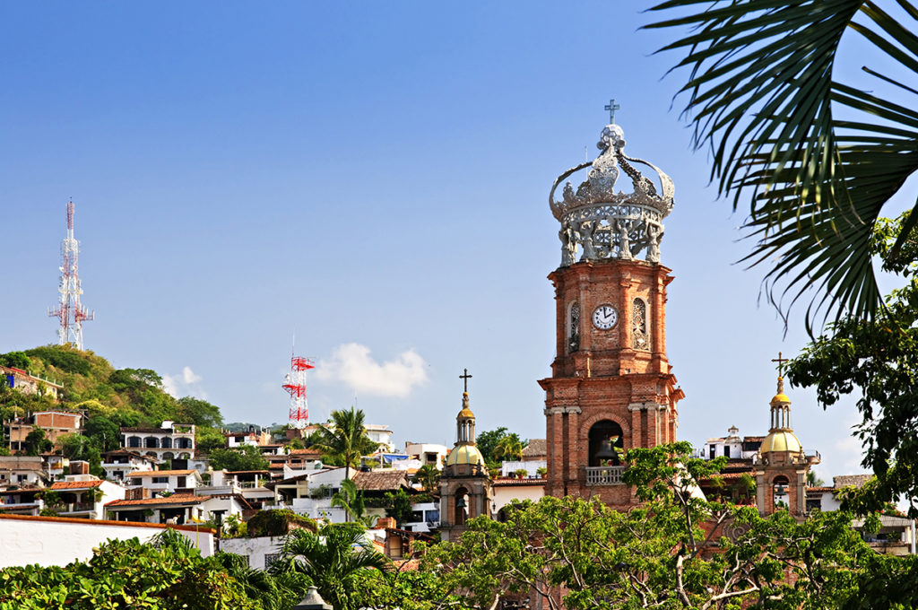 Guadalupe Church in Downtown Puerto Vallarta