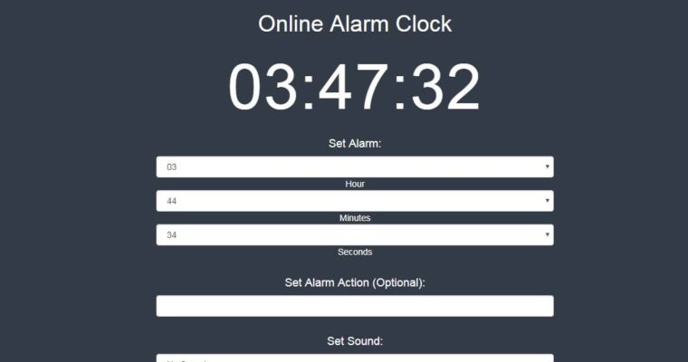 Set Free Reminders With Online Alarm Clock And Make Your Life Easier