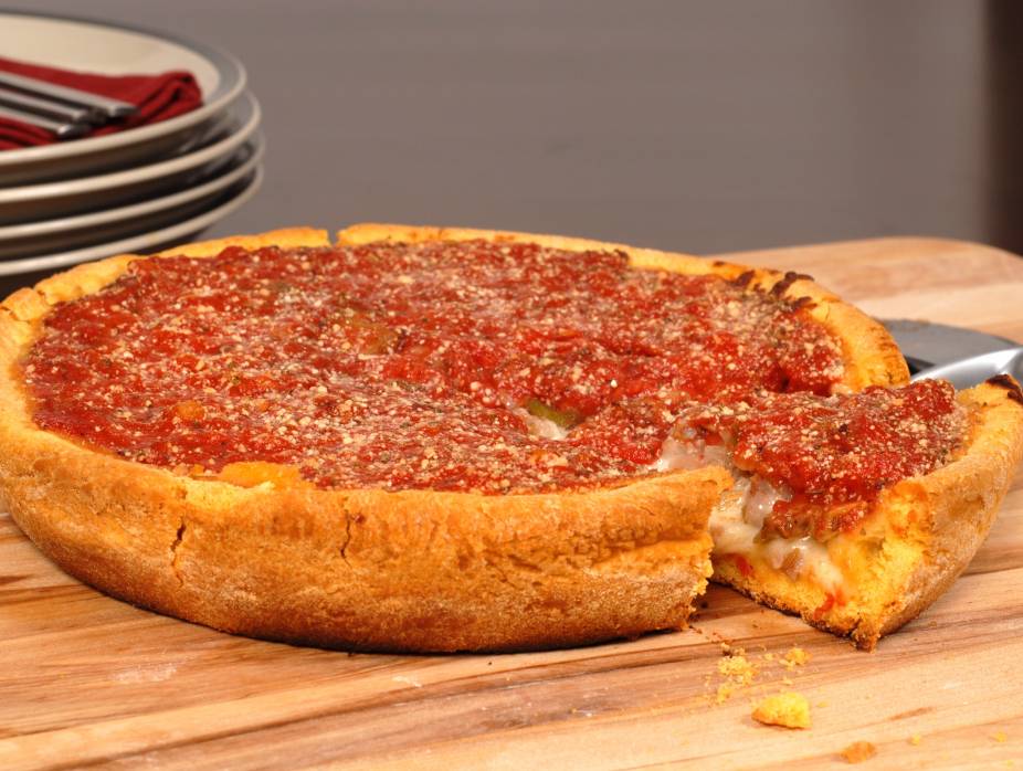 Deep-Dish Pizza