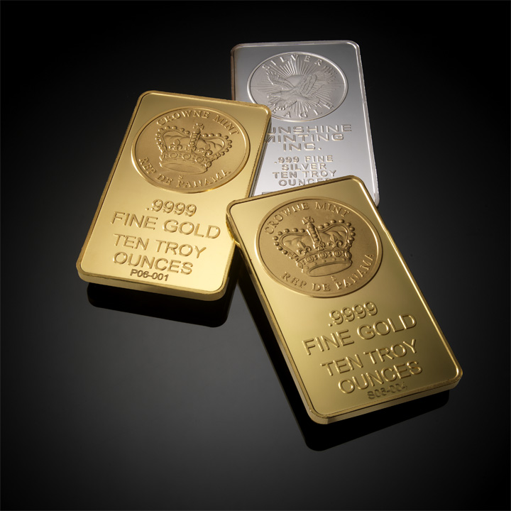 Gold Bullion or Silver Bullion