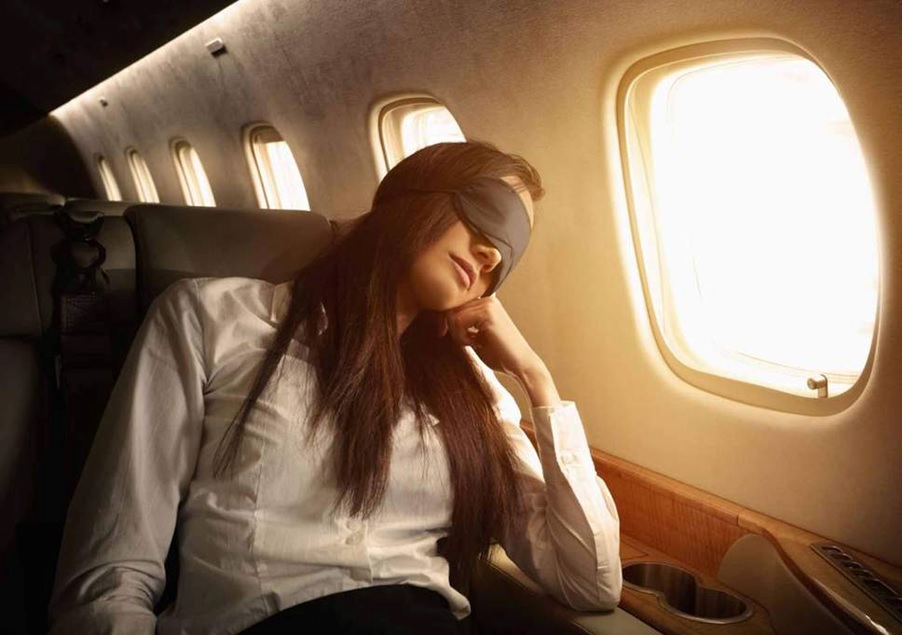 Sleep on the plane