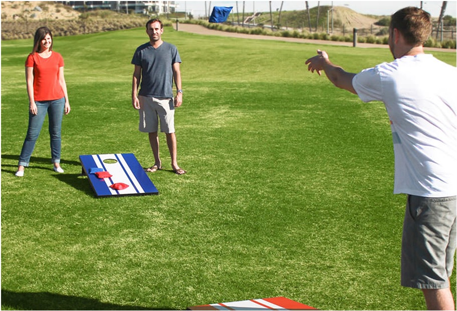 Play the Cornhole Game