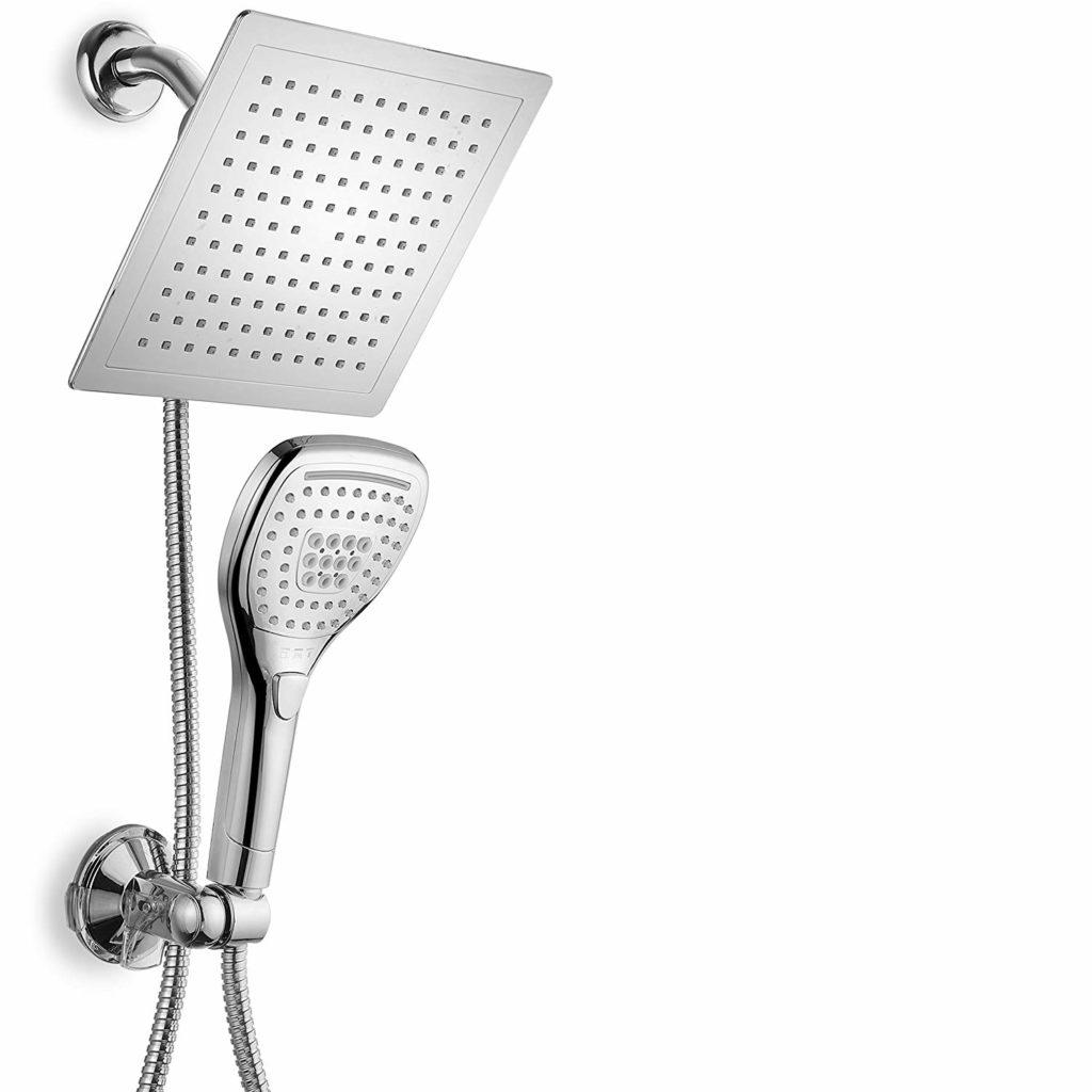 DreamSpa Ultra-Luxury 9 Rainfall Shower Head Handheld Combo