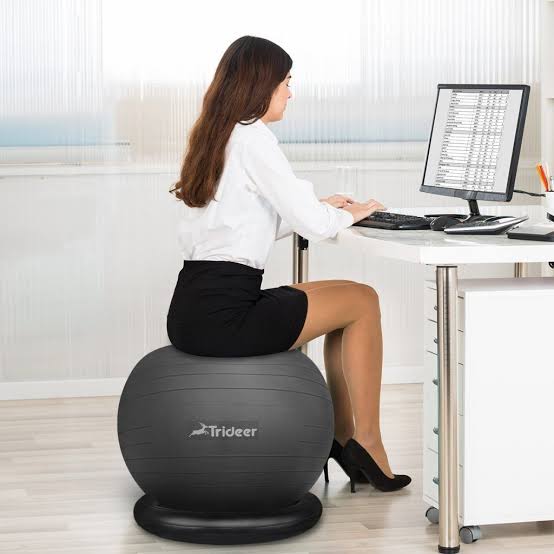 Trideer Exercise Yoga Ball Chair Review