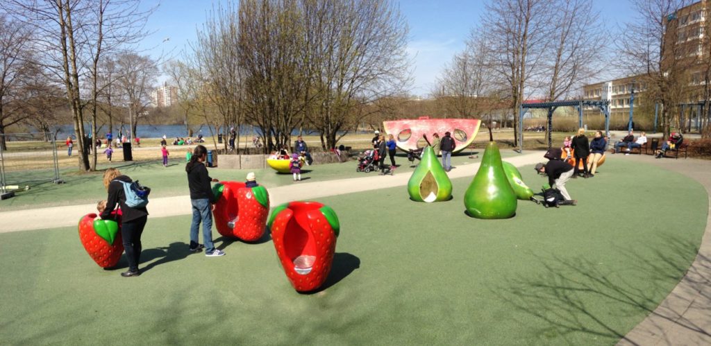 The Fruit and Scent Playground Liljeholmen, Sweden