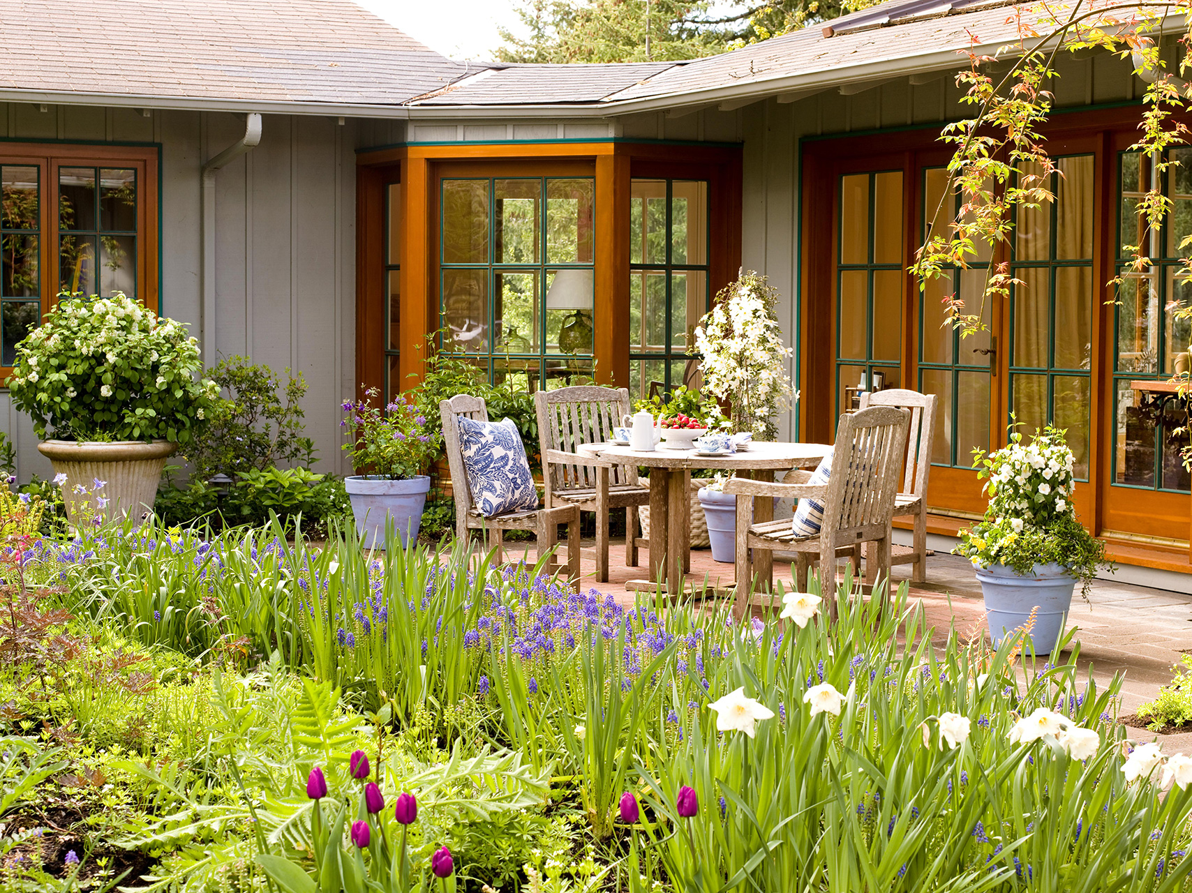 Landscape Design Garden House