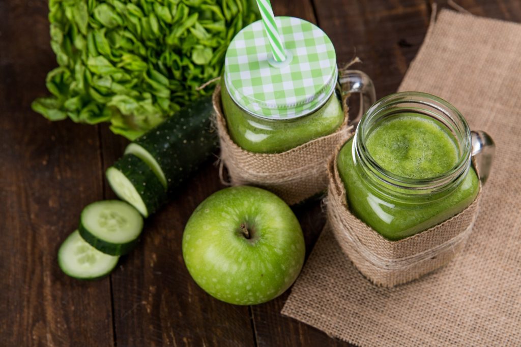 Apple and cucumber juice