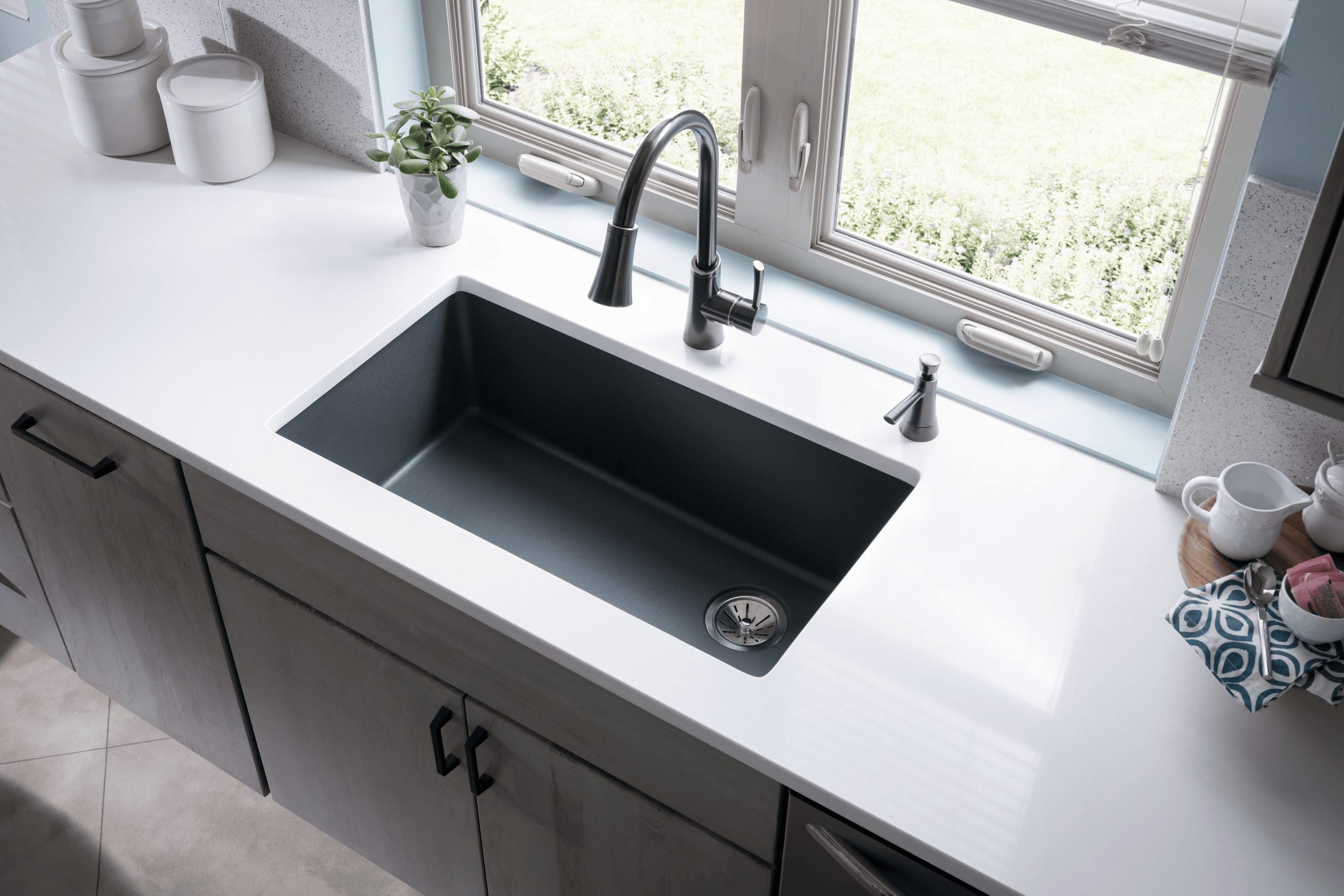 single bowl vs undermount kitchen sink