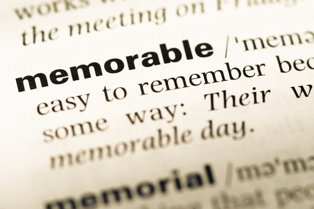 You Want the Day to Be Memorable