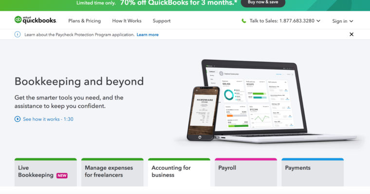 How many payroll offerings are available in QuickBooks online?