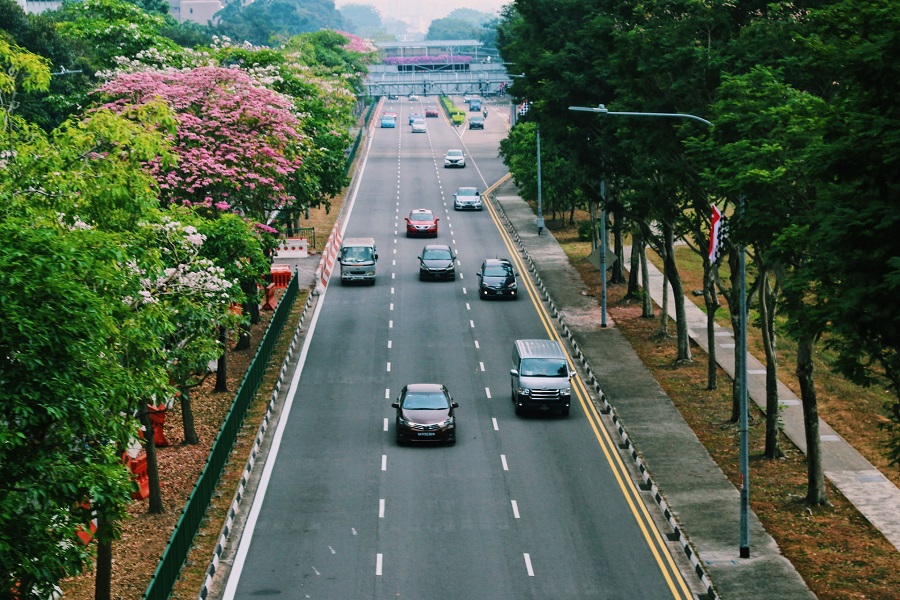 crowds on the roads