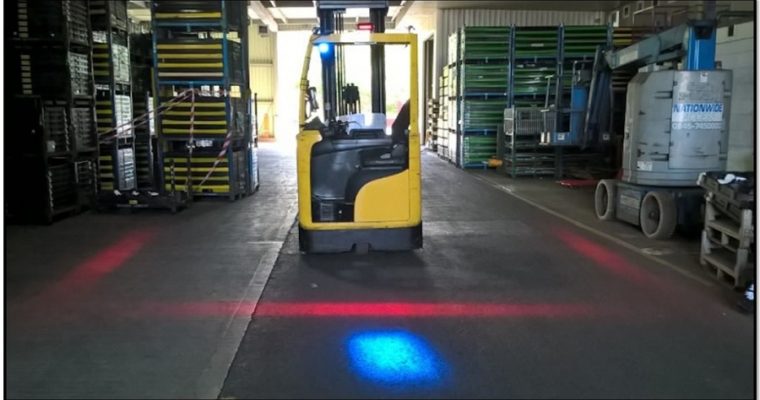 Forklift Lights Ease Logistic Operations