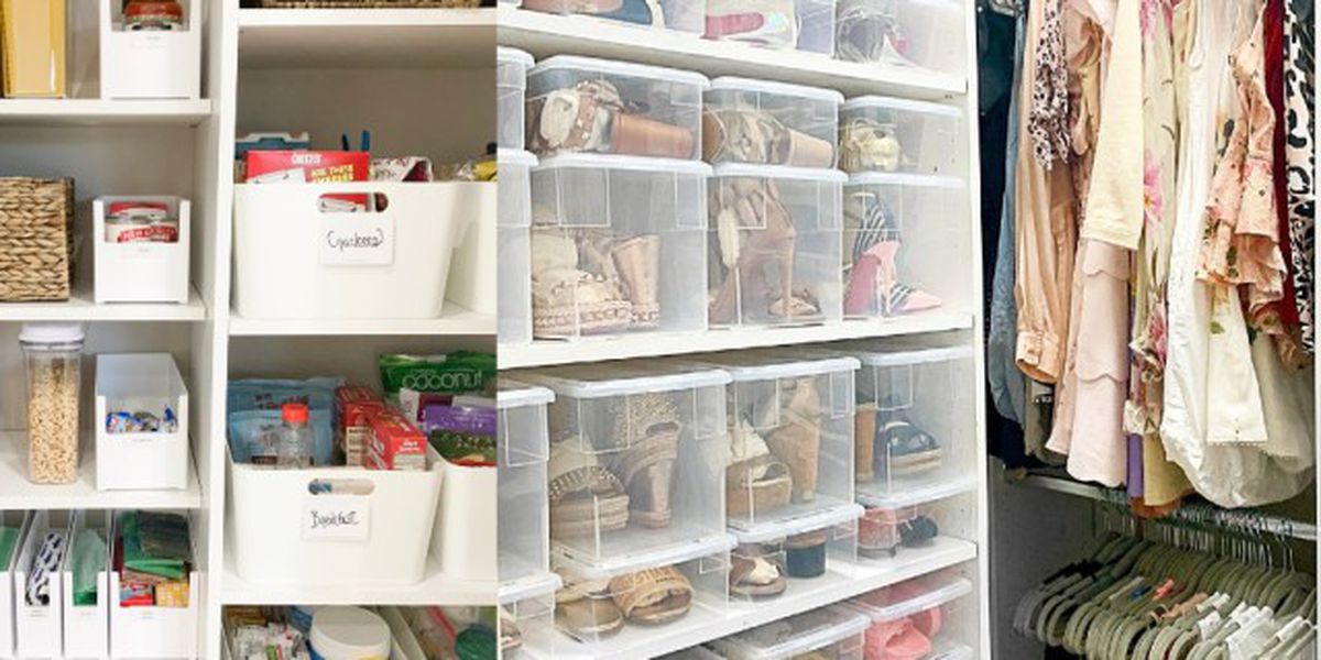 How to Organize Every Room of the House with Storage Bins