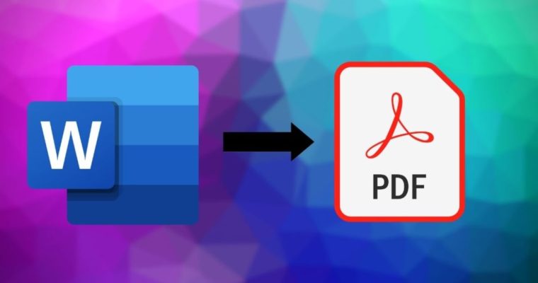4 Methods to Convert Word to PDF in Minutes