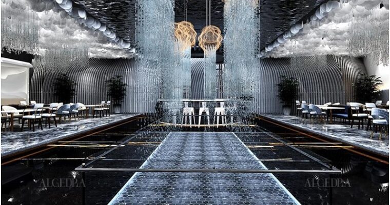 Surreal Restaurant Interior Design by Algedra