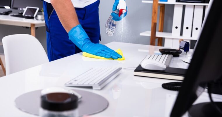 The Intersection of Office Cleaning and Better Business Health
