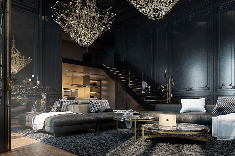 The Trend of Using Black In Interior Design