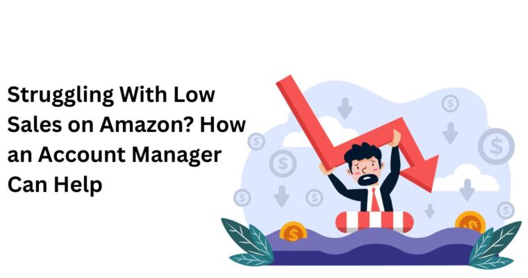 Struggling with Low Sales on Amazon? How an Account Manager Can Help