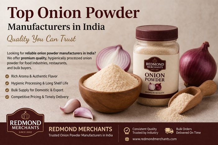 Why Indian Onion Powder Is Trusted for Quality and Flavour Worldwide?