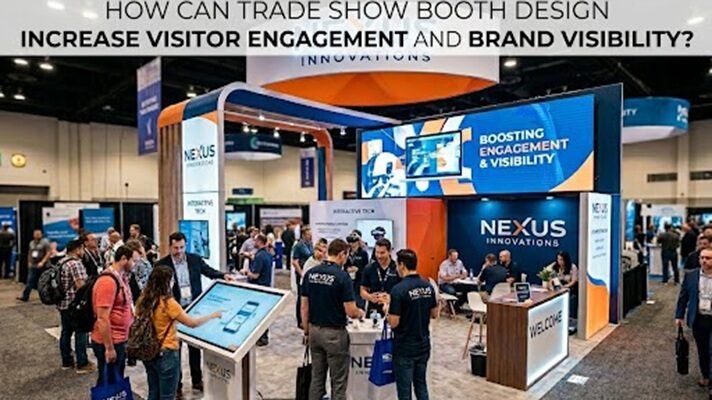 How Can Trade Show Booth Design Increase Visitor Engagement and Brand Visibility?