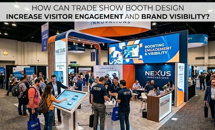 How Can Trade Show Booth Design Increase Visitor Engagement and Brand Visibility?