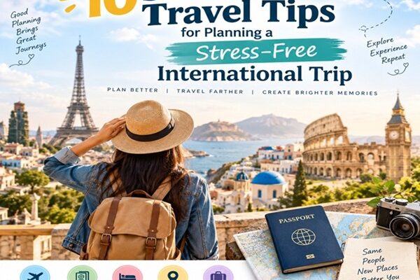 10 Smart Travel Tips for Planning a Stress-Free International Trip