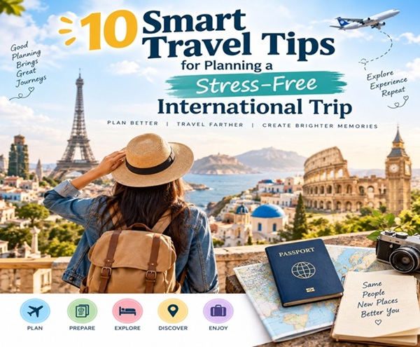 10 Smart Travel Tips for Planning a Stress-Free International Trip