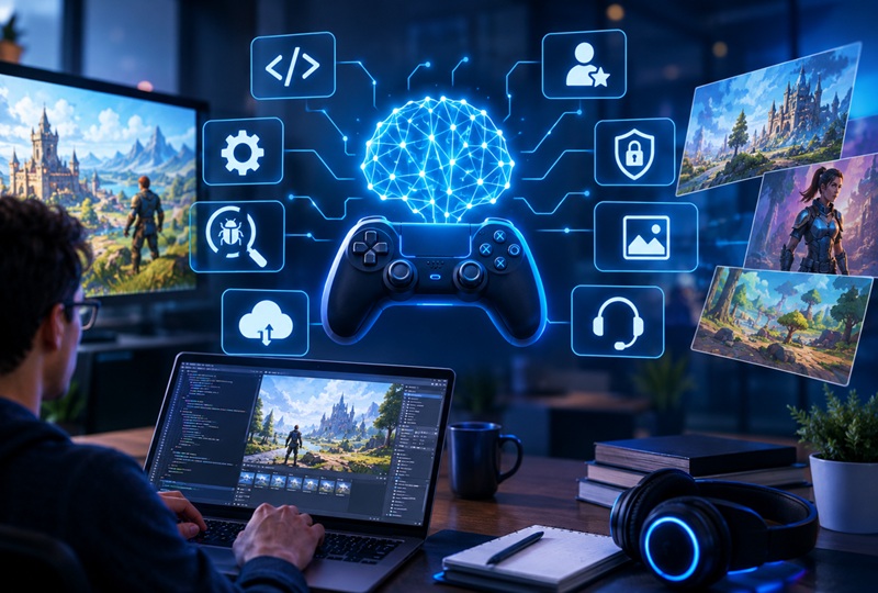 How AI Is Transforming Gaming Software Development in 2026